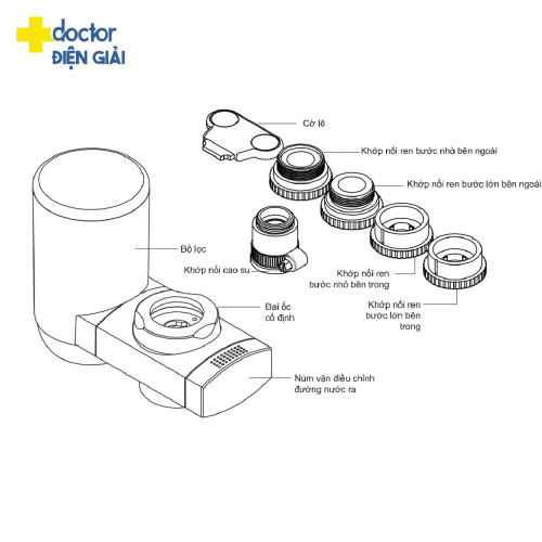 Thiết bị lọc nước trực tiếp tại vòi Vitopure S6-T